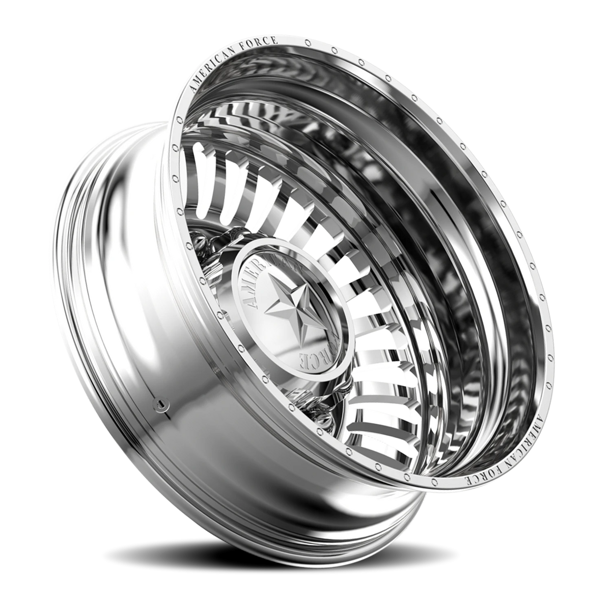 American Force N11 Legion DRW Polished 22x8.25 -145 8x165.1mm 122mm - Wheelwiz
