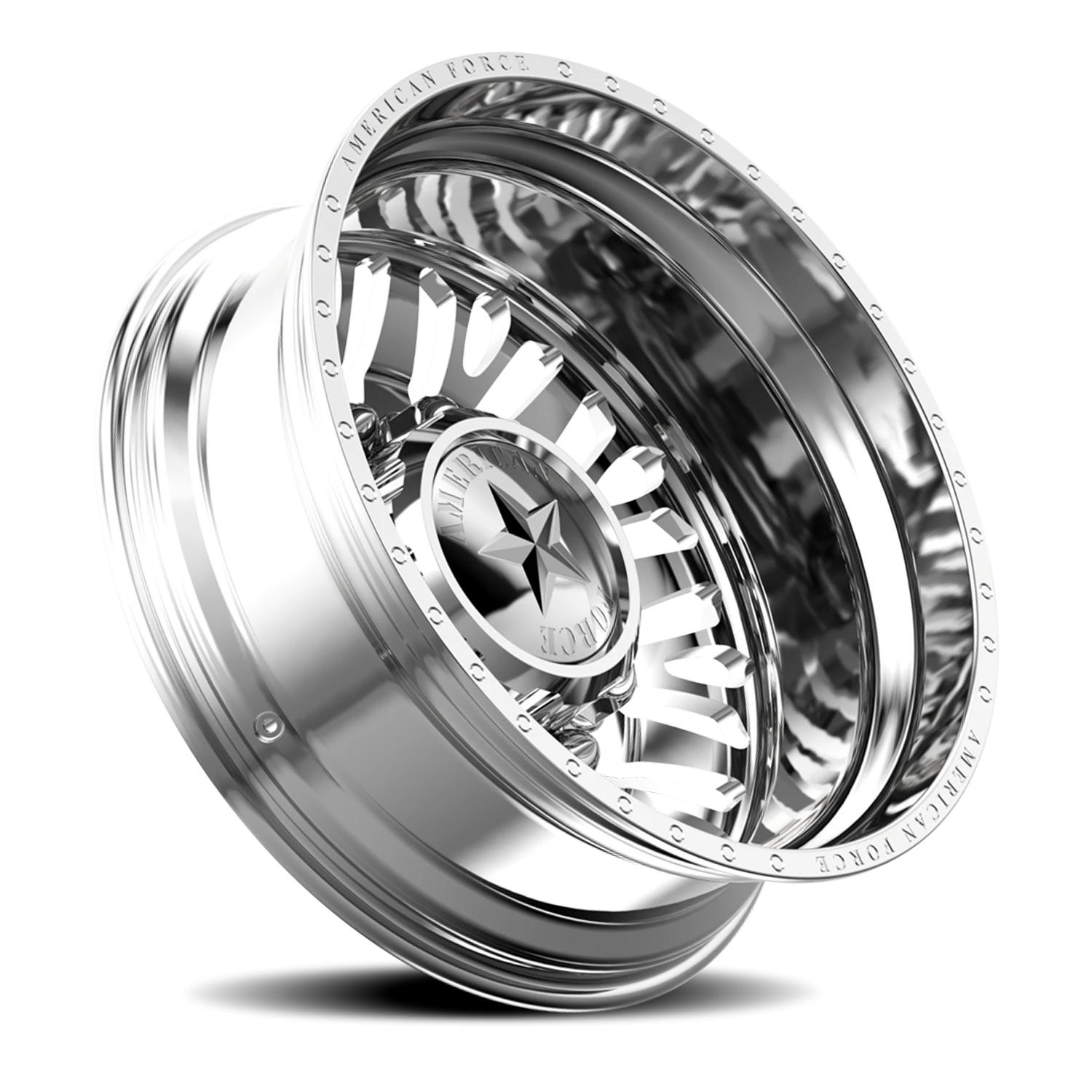 American Force N12 Brawn DRW Polished 24x8.25 -145 10x225mm 170mm - Wheelwiz