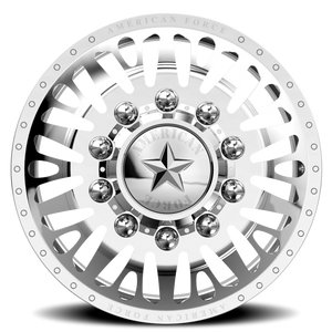 American Force N12 Brawn DRW Polished 24x8.25 +169 8x165.1mm 122mm - Wheelwiz