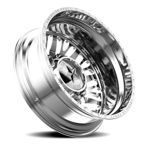 American Force N12 Brawn DRW Polished 22.5x8.25 -145 8x165.1mm 117mm - Wheelwiz