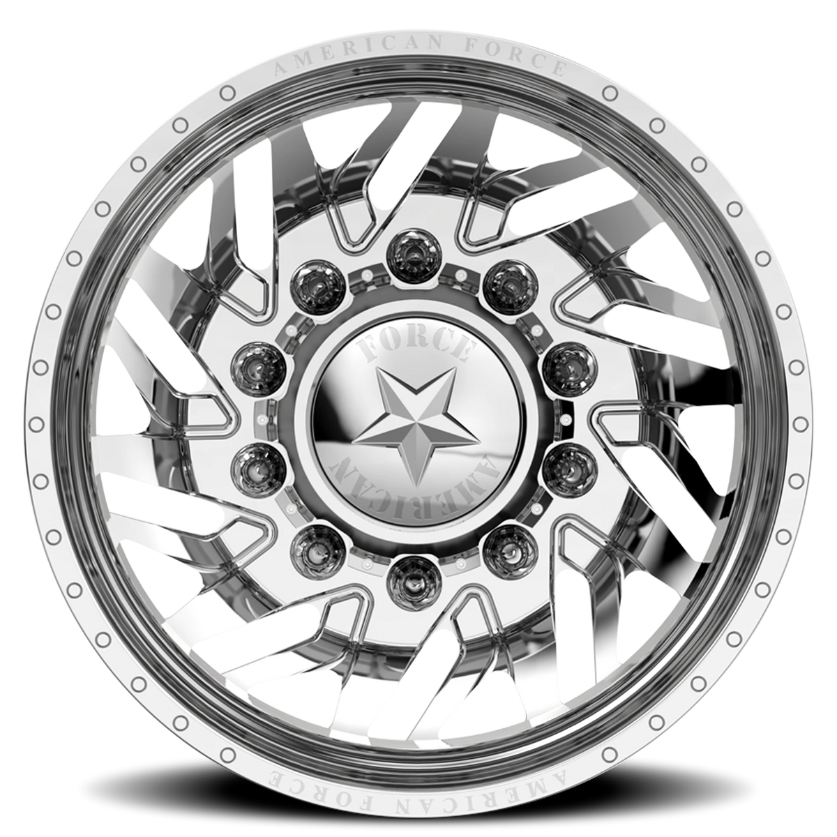 American Force N13 Derange DRW Polished 22x8.25 -145 10x225mm 170mm