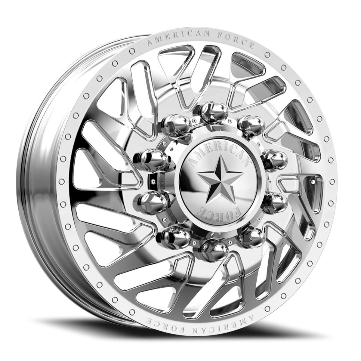 American Force N13 Derange DRW Polished 28x8.25 +169 8x200mm 142mm - Wheelwiz