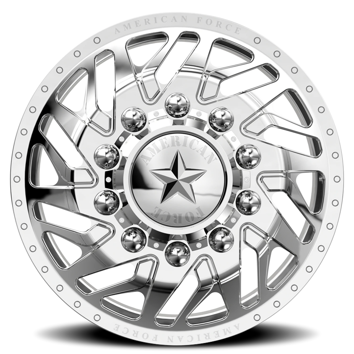 American Force N13 Derange DRW Polished 28x8.25 +169 8x170mm 125mm - Wheelwiz