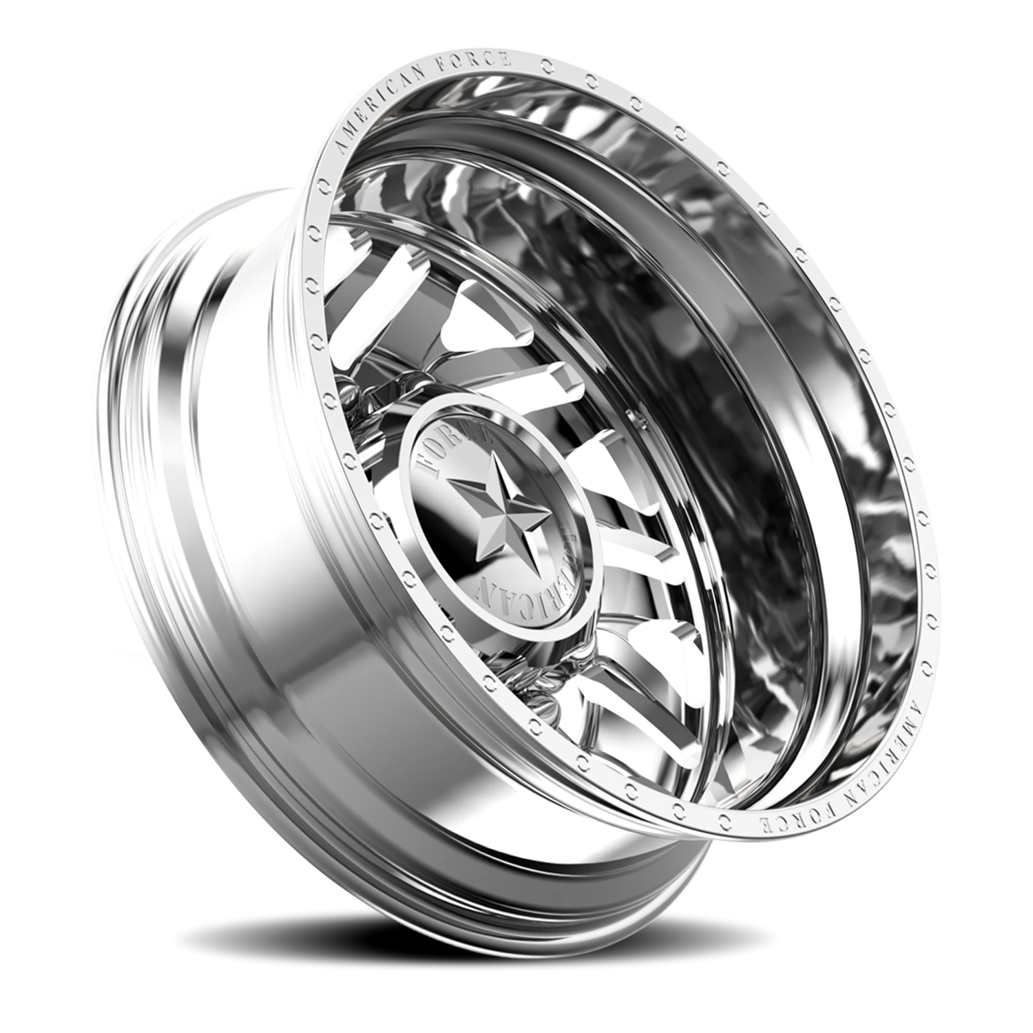 American Force N13 Derange DRW Polished 28x8.25 -130 8x170mm 125mm - Wheelwiz