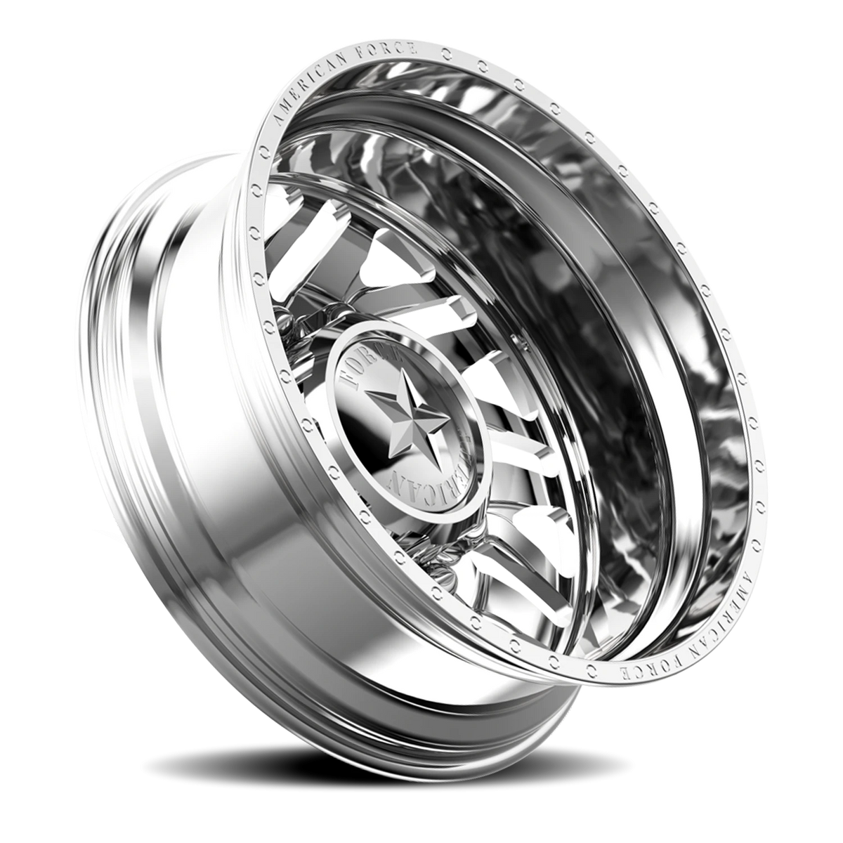 American Force N13 Derange DRW Polished 26x8.25 -130 8x210mm 154mm - Wheelwiz