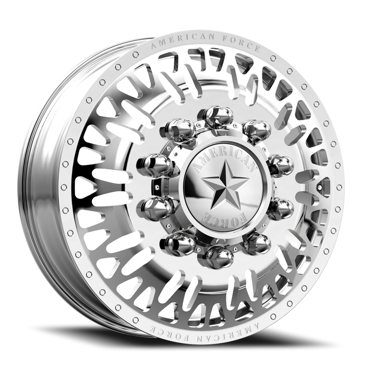 American Force N16 Shove DRW Polished 28x8.25 +169 8x165.1mm 122mm - Wheelwiz