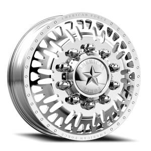 American Force N16 Shove DRW Polished 22.5x8.25 +169 8x165.1mm 122mm - Wheelwiz