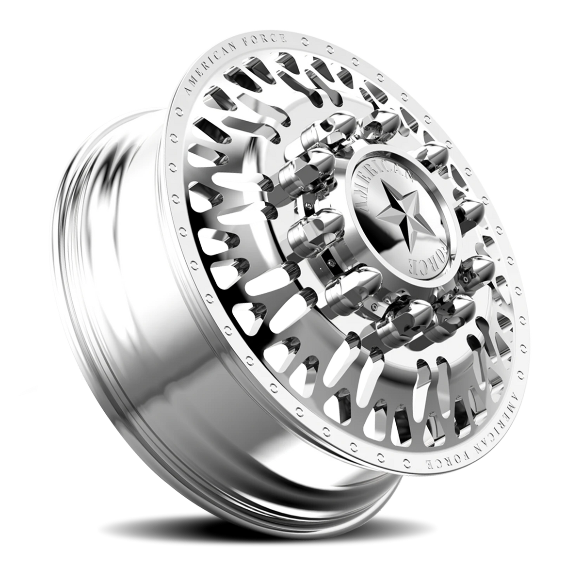 American Force N16 Shove DRW Polished 26x8.25 +152 8x225mm 170mm - Wheelwiz