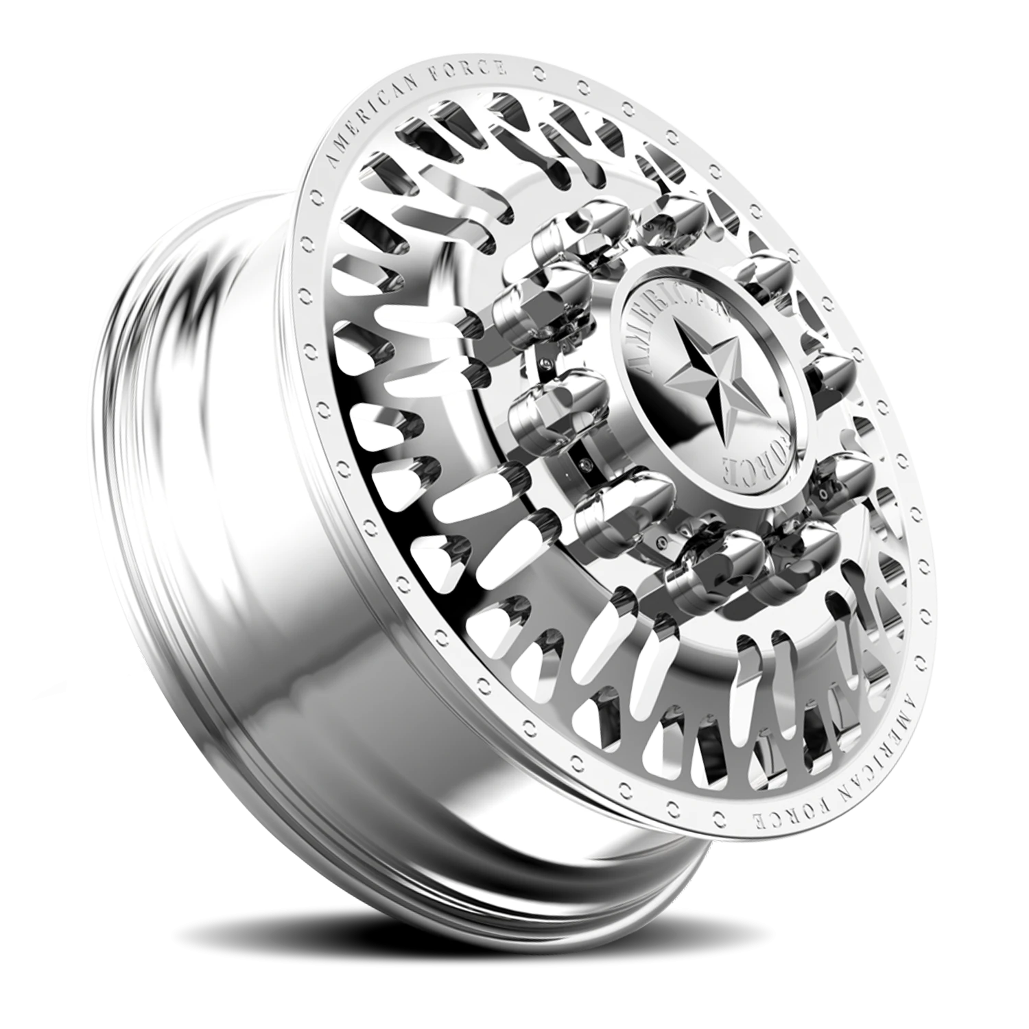 American Force N16 Shove DRW Polished 28x8.25 +169 8x210mm 154mm - Wheelwiz