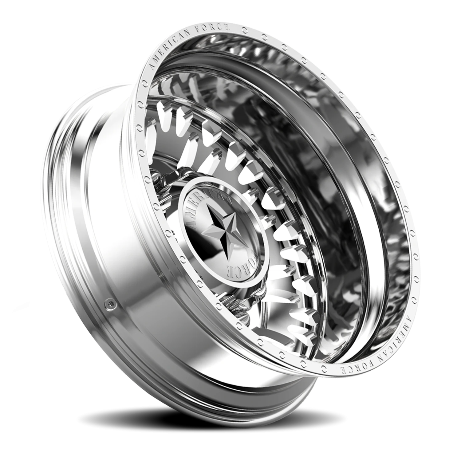 American Force N16 Shove DRW Polished 28x8.25 -130 8x170mm 125mm - Wheelwiz
