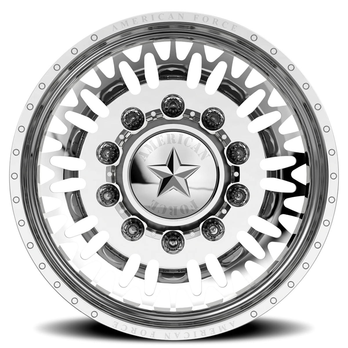 American Force N16 Shove DRW Polished 22x8.25 -145 8x165.1mm 117mm - Wheelwiz