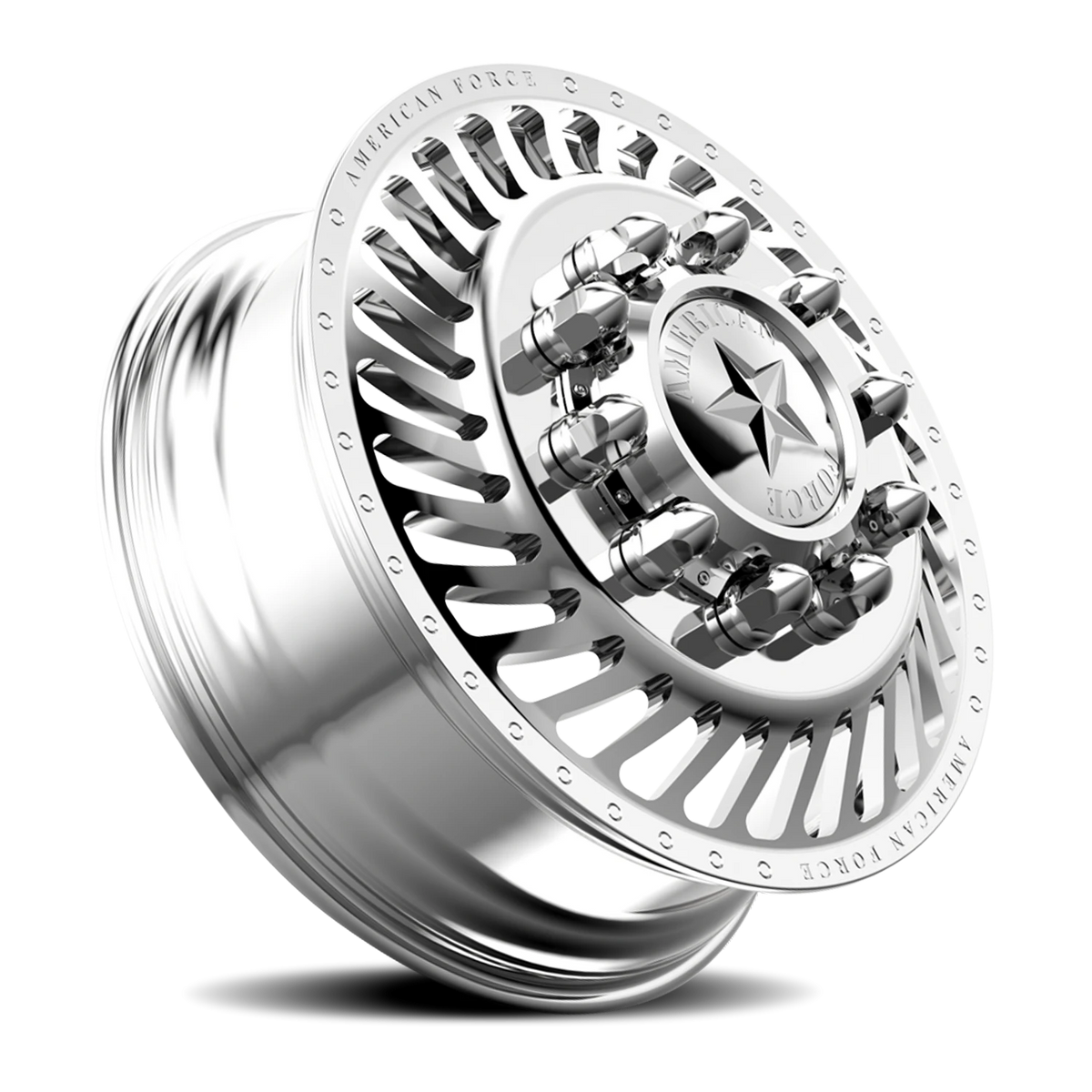 American Force N17 Vader DRW Polished 24x8.25 +169 8x200mm 142mm - Wheelwiz