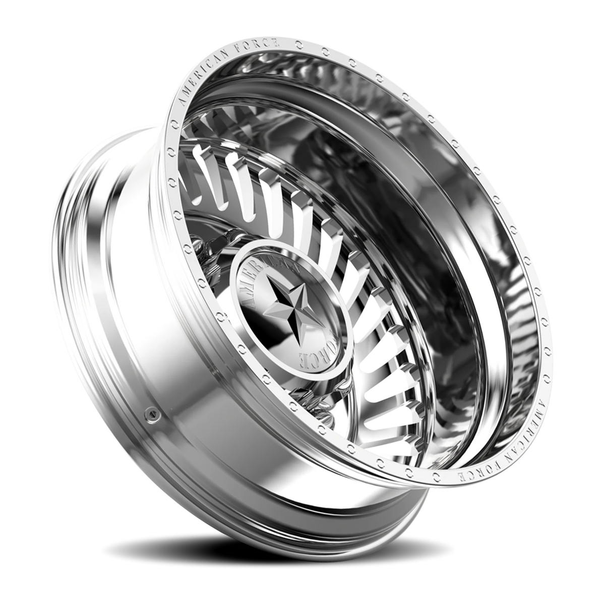 American Force N17 Vader DRW Polished 28x8.25 -130 8x200mm 142mm - Wheelwiz