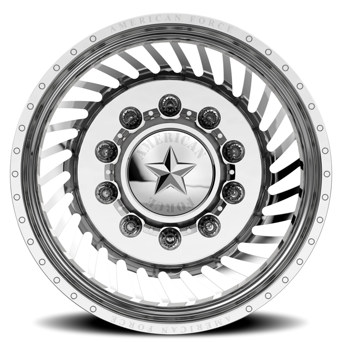 American Force N17 Vader DRW Polished 28x8.25 -130 8x200mm 142mm - Wheelwiz