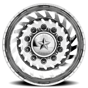 American Force N18 Cutlass DRW Polished 22.5x8.25 -145 10x225mm 170mm - Wheelwiz