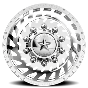 American Force N18 Cutlass DRW Polished 24x8.25 +169 8x170mm 125mm - Wheelwiz