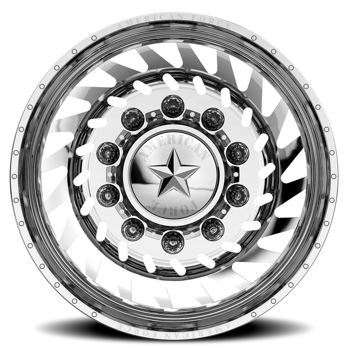 American Force N18 Cutlass DRW Polished 22x8.25 -145 8x165.1mm 117mm - Wheelwiz