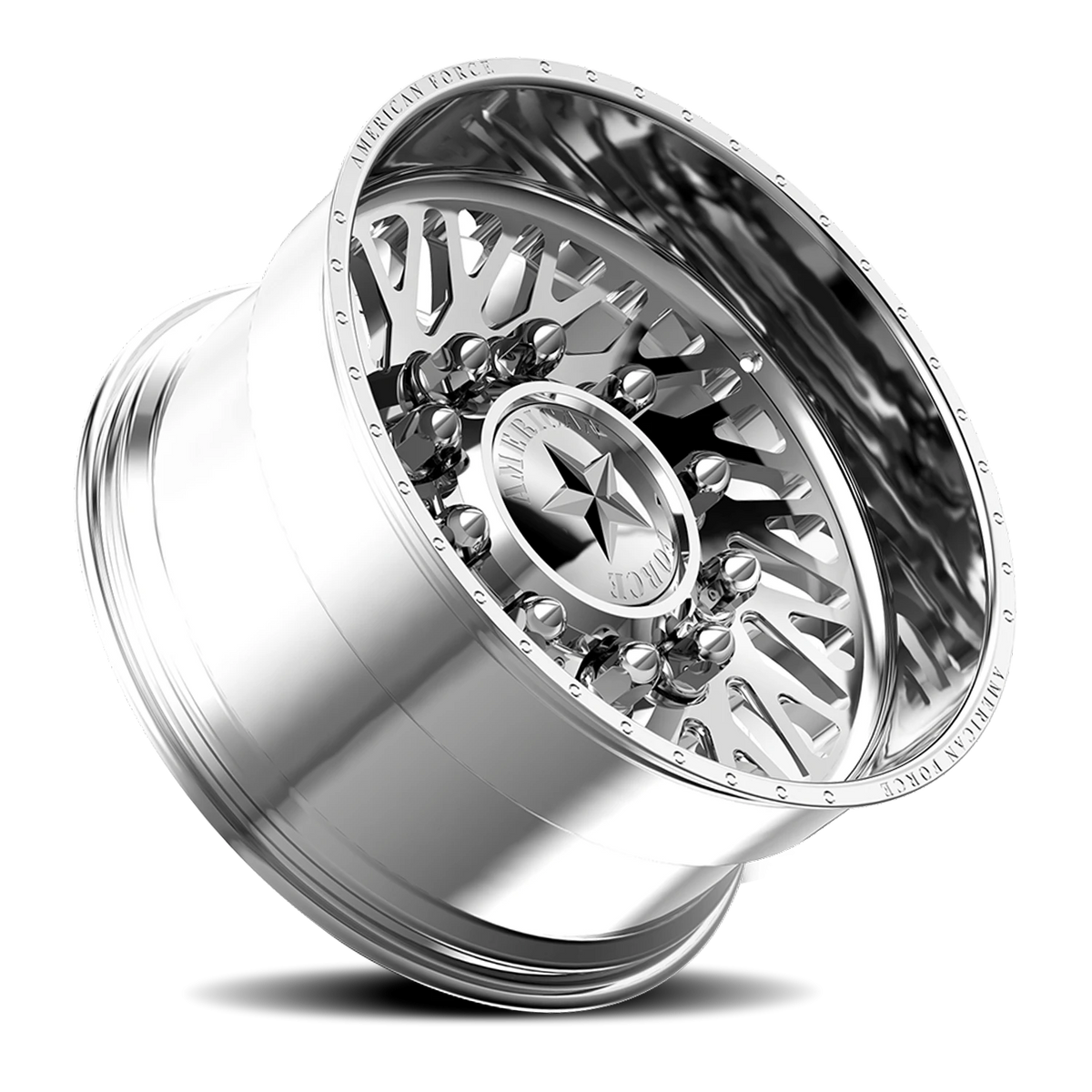 American Force N19 Torsion CCSD Polished 24x14 -73 8x165.1mm 117mm - Wheelwiz