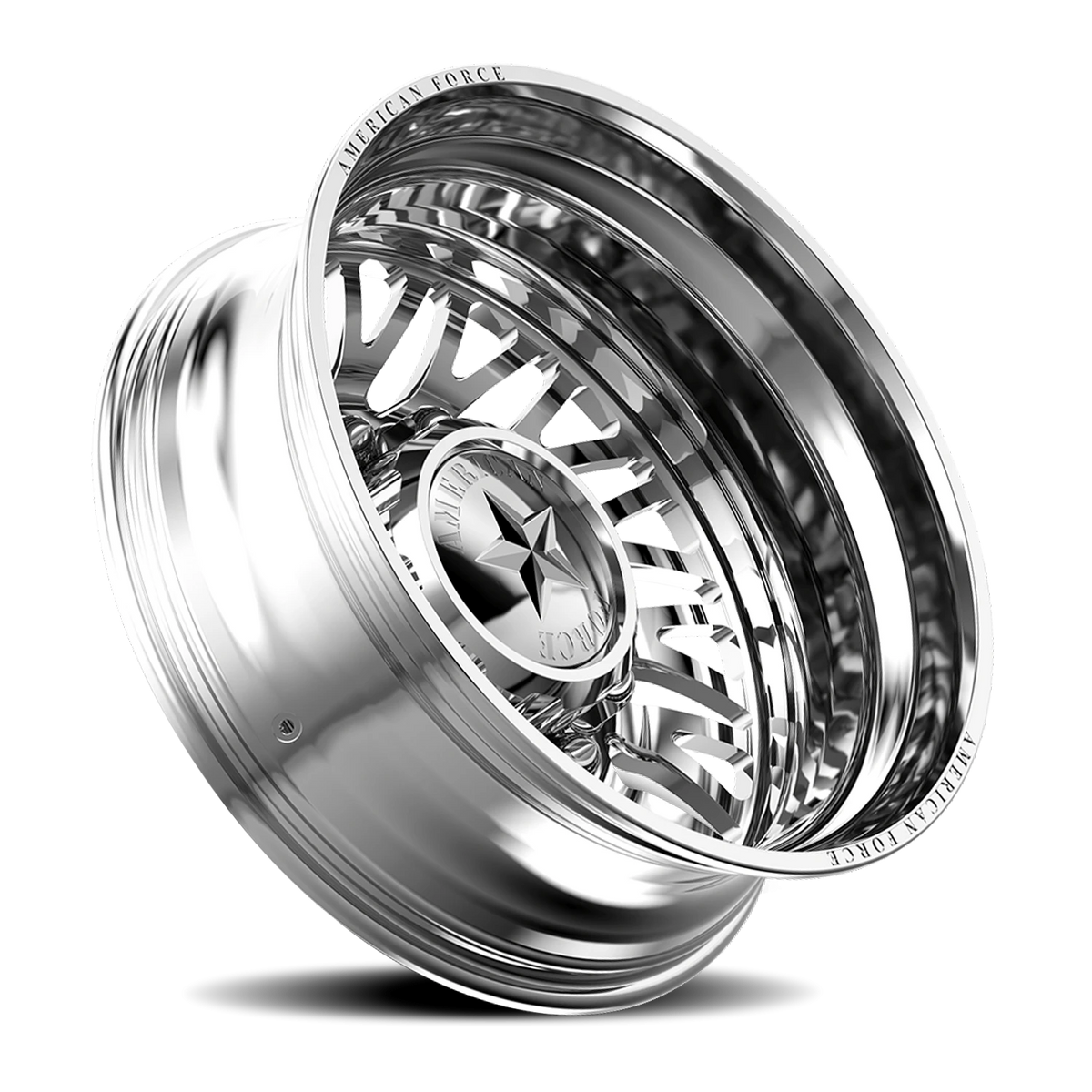 American Force N19 Torsion DRW Polished 26x8.25 -130 10x225mm 170mm - Wheelwiz