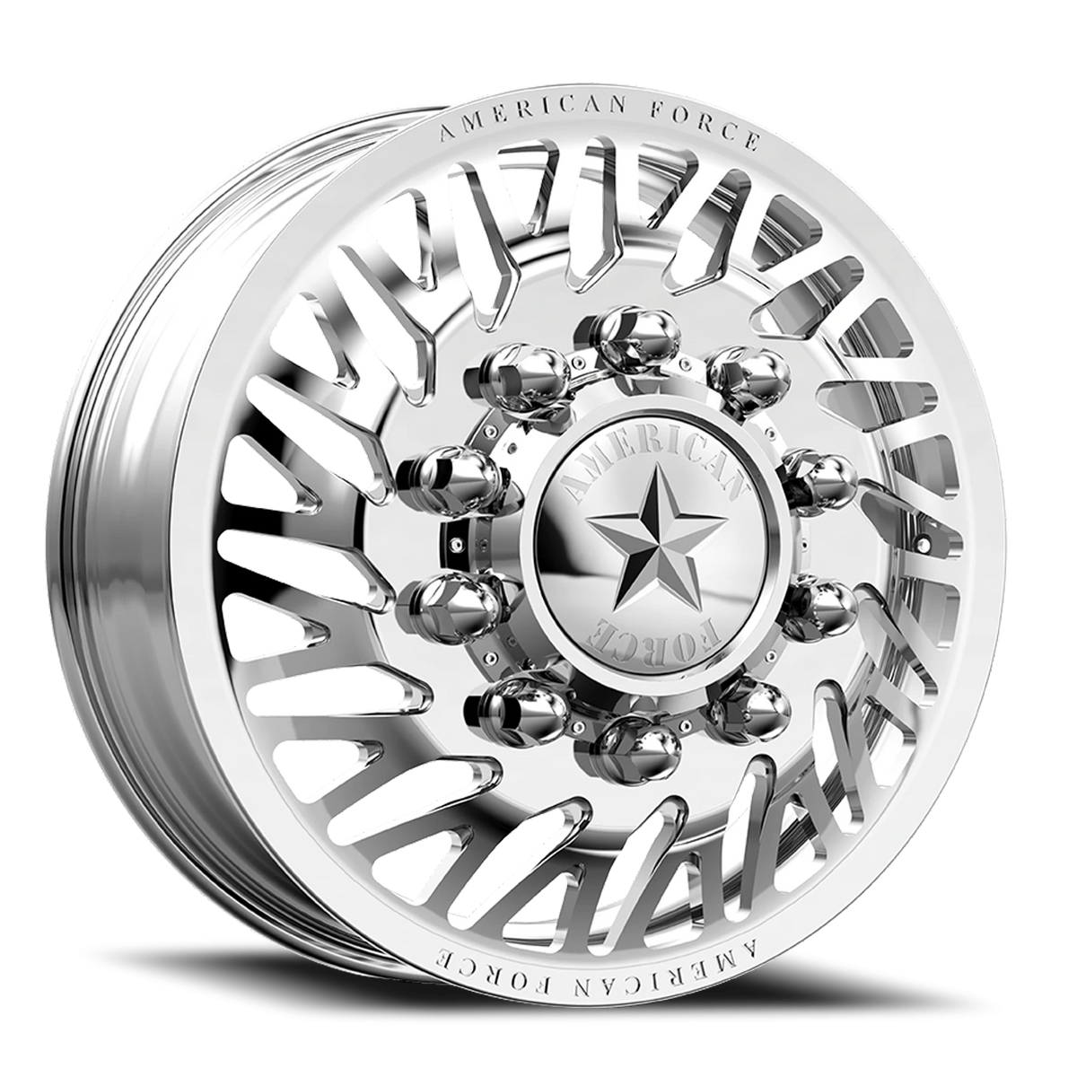 American Force N19 Torsion DRW Polished 26x8.25 +152 8x225mm 170mm - Wheelwiz