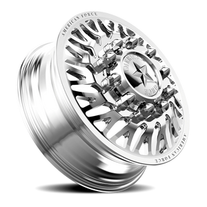 American Force N19 Torsion DRW Polished 24x8.25 +169 8x165.1mm 122mm - Wheelwiz