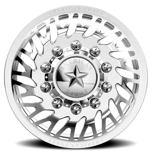 American Force N19 Torsion DRW Polished 22.5x8.25 +169 8x165.1mm 122mm - Wheelwiz