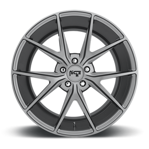 Niche M116 MISANO Matte Gun Metal 19x8.5 +34 5x112mm 66.6mm
