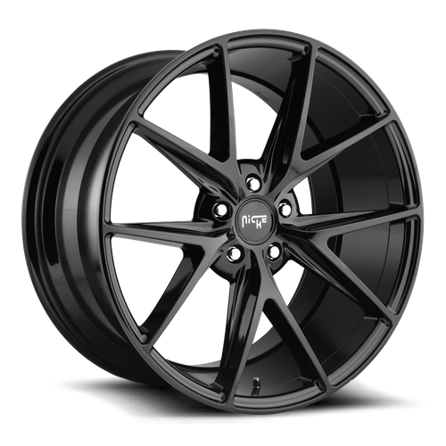 Niche M119 MISANO Gloss Black 20x9 +35 5x120mm 72.6mm