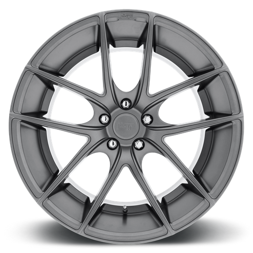 Niche M129 TARGA Matte Gunmetal 20x10 +40 5x120mm 72.6mm