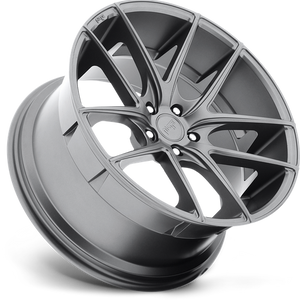 Niche M129 TARGA Matte Gunmetal 20x8.5 +35 5x120mm 72.6mm