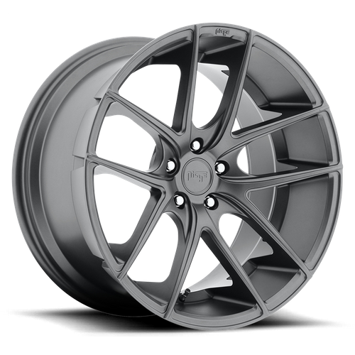 Niche M129 TARGA Matte Gunmetal 20x10 +40 5x120mm 72.6mm