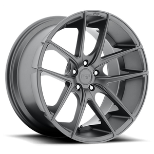 Niche M129 TARGA Matte Gunmetal 20x10 +40 5x120mm 72.6mm
