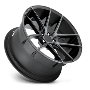 Niche M130 TARGA Matte Black Double Dark Tint 20x10 +40 5x114.3mm 72.6mm