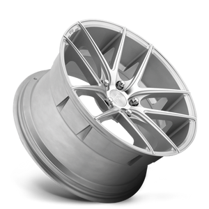 Niche M131 TARGA Gloss Silver Machined 20x8.5 +42 5x114.3mm 72.6mm