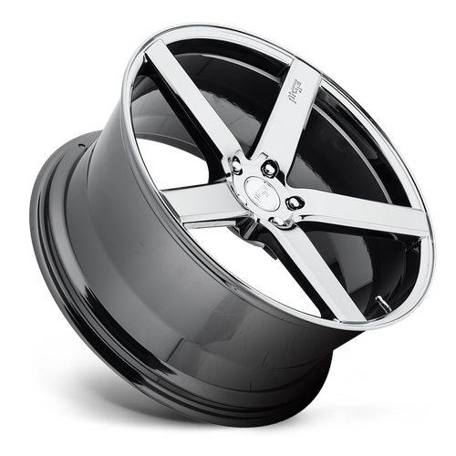 Niche M132 MILAN Chrome Plated 20x8.5 +34 5x112mm 66.6mm - Wheelwiz