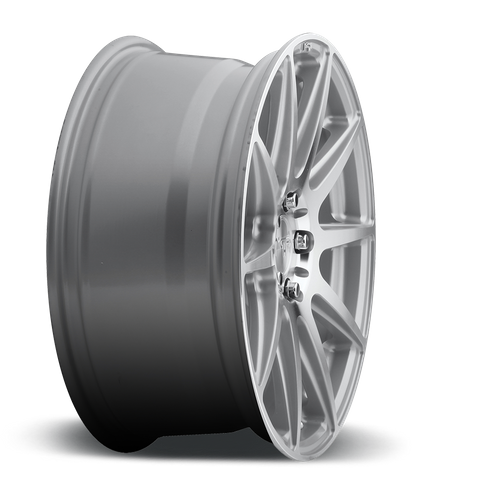 Niche M146 ESSEN Gloss Silver Machined 20x10 +40 5x114.3mm 72.6mm