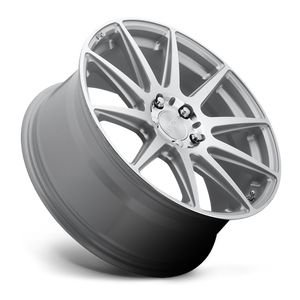 Niche M146 ESSEN Gloss Silver Machined 19x8.5 +42 5x112mm 66.6mm
