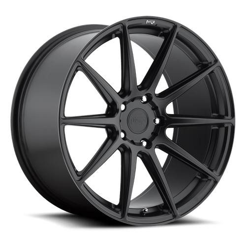 Niche M147 ESSEN Matte Black 20x10.5 +27 5x112mm 66.6mm