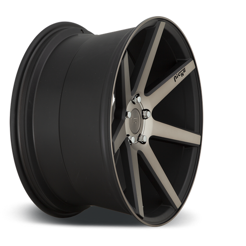 Niche M150 VERONA Matte Black Machined 20x9 +35 5x114.3mm 72.6mm