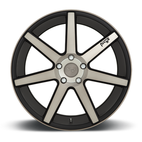 Niche M150 VERONA Matte Black Machined 19x8.5 +35 5x114.3mm 72.6mm