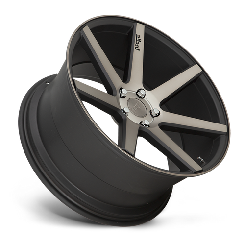 Niche M150 VERONA Matte Black Machined 19x8.5 +35 5x114.3mm 72.6mm