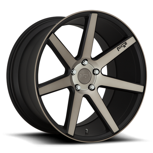 Niche M150 VERONA Matte Black Machined 19x8.5 +34 5x112mm 66.6mm