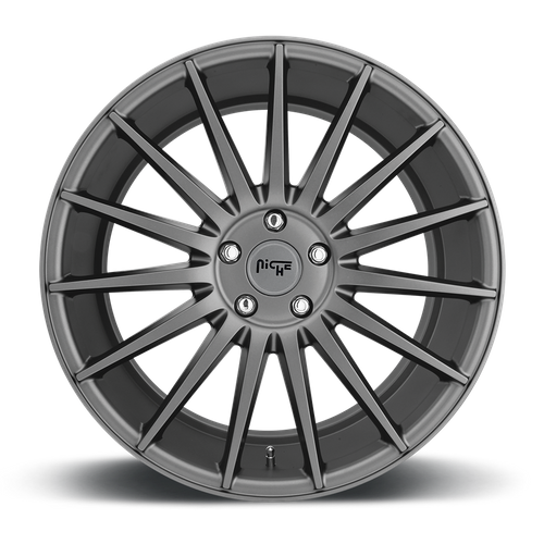 Niche M157 FORM Matte Anthracite 19x8.5 +35 5x120mm 72.6mm