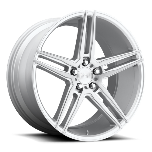 Niche M170 TURIN Gloss Silver Machined 20x9 +35 5x114.3mm 72.6mm - WheelWiz