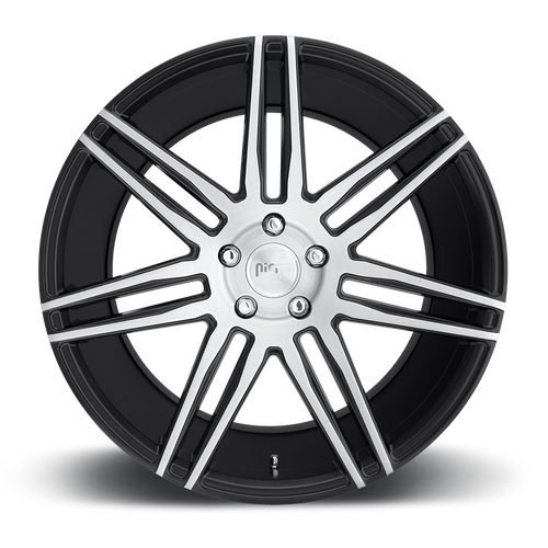 Niche M178 TRENTO Gloss Black Brushed 20x9 +35 5x114.3mm 72.6mm