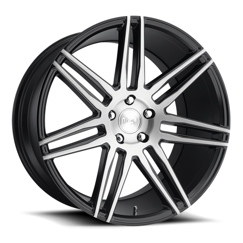 Niche M178 TRENTO Gloss Black Brushed 20x9 +35 5x114.3mm 72.6mm