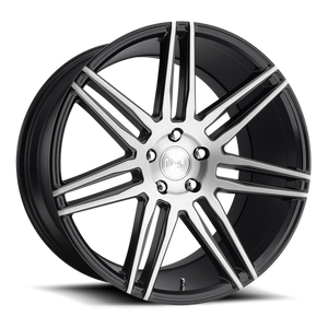 Niche M178 TRENTO Gloss Black Brushed 20x9 +35 5x114.3mm 72.6mm