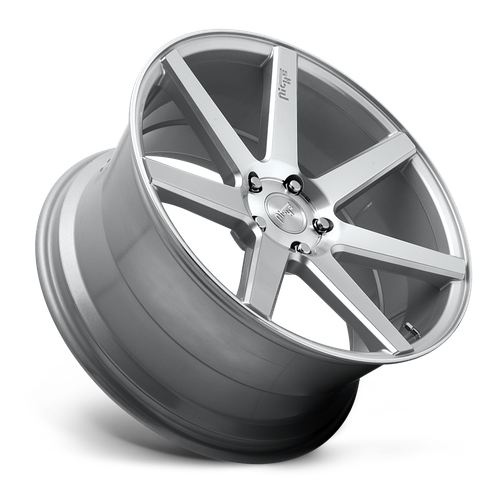 Niche M179 VERONA Gloss Silver Machined 20x10 +40 5x114.3mm 72.6mm