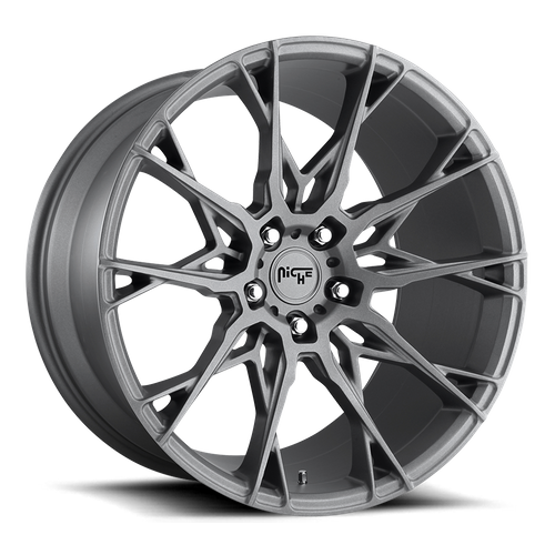 Niche M182 STACCATO Matte Anthracite 20x10 +40 5x114.3mm 72.6mm