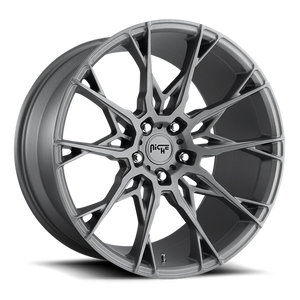 Niche M182 STACCATO Matte Anthracite 20x10 +40 5x114.3mm 72.6mm